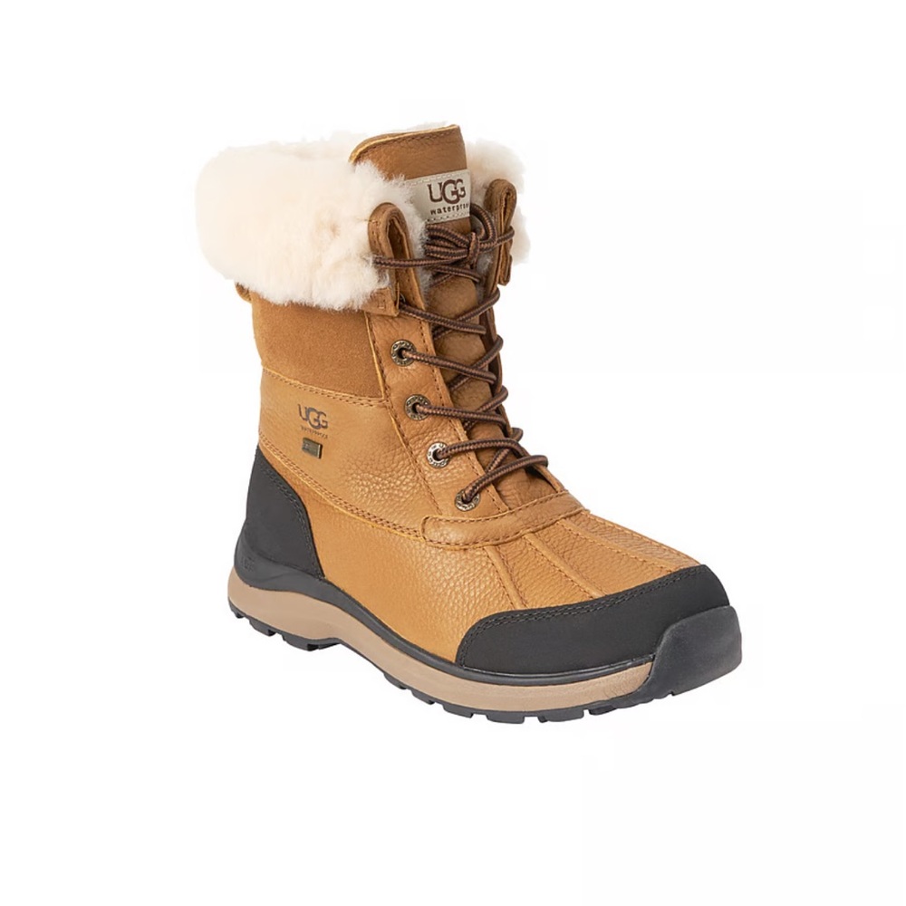 UGG Tan and Black Winter Boots